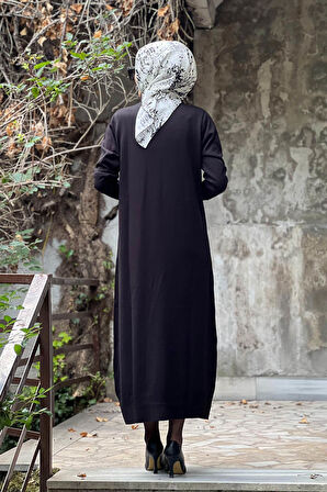 KAYRA Elbise KA-SZ-TRK04 Siyah