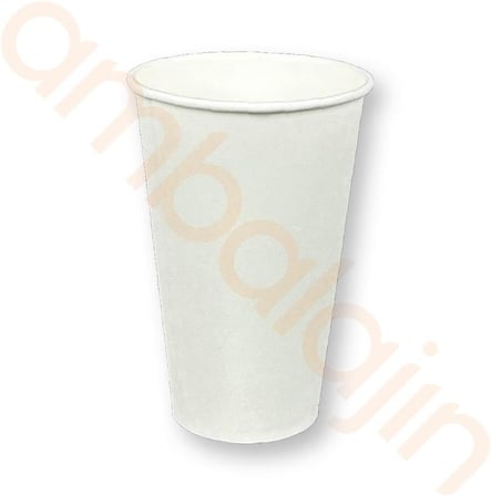 100 Adet12 Oz Kağıt Karton Bardak – Sıcak İçecek İçin Kahve Çay Bardağı