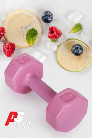 PS SPOR 2 X 1 KG DAMBIL PEMBE (ÖZEL PLASTİKTEN ÜRETİLMİŞTİR)