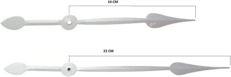 EXİZTİCARET Saat Mekanizması, 1 ADET 18 mm Uzun Set Sessiz Duvar Saati Mekanizması Askısız exizNM582