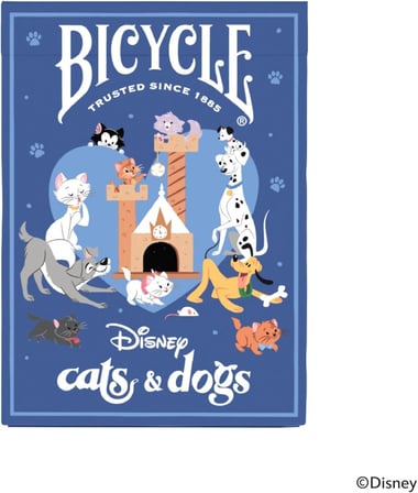 Bicycle Disney Cats And Dogs Oyun Kartlari