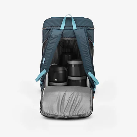 QUECHUA Soğutucu Sırt Çantası - 30 L - Mavi - 8 Saat Serin Tutma - 100