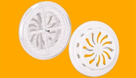 Smartizi 2 Adet Doğalgaz Ayarlı Cam Menfezi/Aç-Kapa Soğuk Havayı Engeller