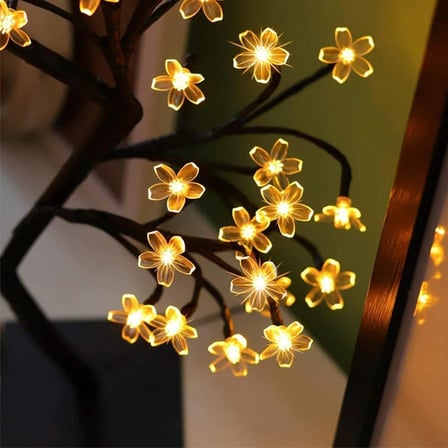 Dekoratif Kiraz Ağacı Masaüstü USB LED Lamba/GT-CL16