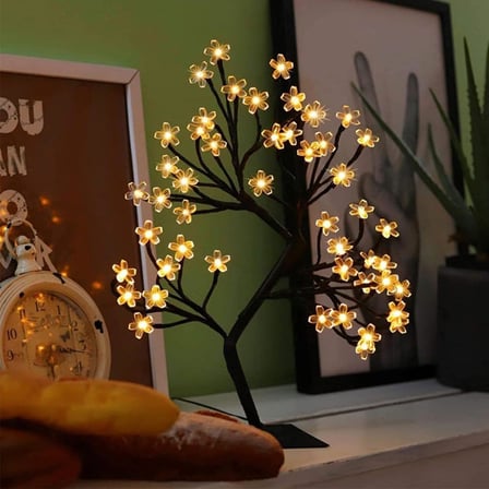Dekoratif Kiraz Ağacı Masaüstü USB LED Lamba/GT-CL16