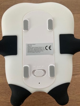 Panda Gece Lamba, LED Yumuşacık Sevimli Lamba, Çocuklar için Gece Lambası, Silikon Panda Işığı, Kısılabilir Kız Bebek Yatak Odası Gece Lambası, Emzirme Kreş Dekoru için Şarj Edilebilir