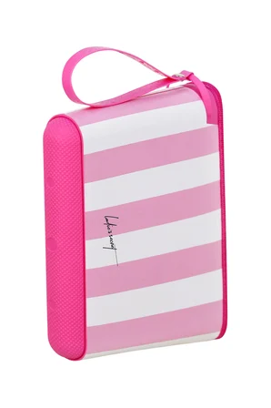 Makyaj Cantasi ve Fonksiyonel Cok Amacli Cantasi Pembe GALB Leather