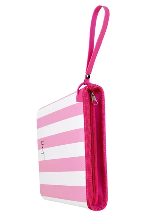 Makyaj Cantasi ve Fonksiyonel Cok Amacli Cantasi Pembe GALB Leather