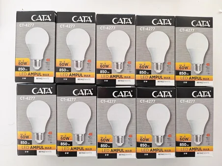 CATA CT-4277B LED Ampul, 9 W, 730 lm, Beyaz Işık 10 lu paket