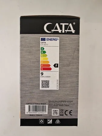 CATA CT-4277B LED Ampul, 9 W, 730 lm, Beyaz Işık 10 lu paket