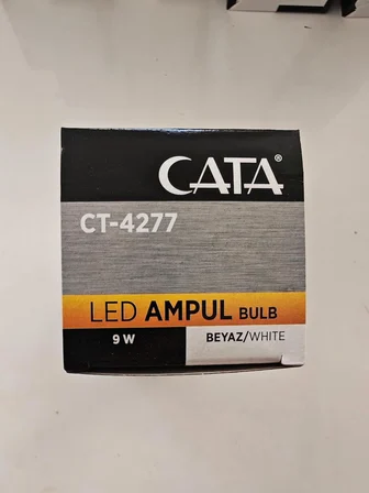CATA CT-4277B LED Ampul, 9 W, 730 lm, Beyaz Işık 10 lu paket