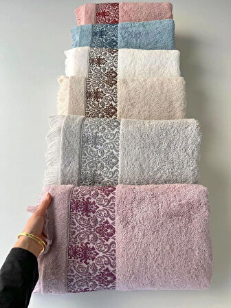 90X150 SARRA ŞEHZADE BANYO HAVLUSU-MÜRDÜM