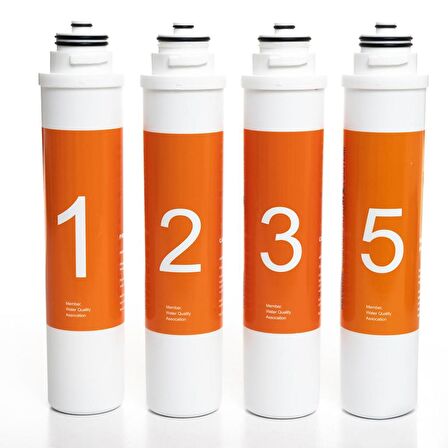 Waterlife Filtre 5 'li Lg Mebran Set Waterlife Su Arıtma Filtre *