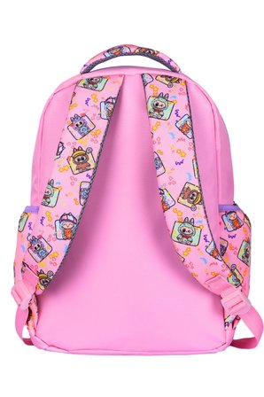 Okul Cantasi 3’LU Ilkokul Labubu Baskili Lila Kiz Cocuk Beslenmeli ve Kalemlikli Cantasi Pembe Mor GALB Leather