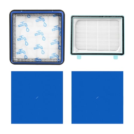 Philips PowerPro Active FC9556/09 Uyumlu FC8010/01 Yıkanabilir Filtre Seti | 2x Sünger Filtreli