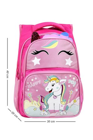 Okul Cantasi Pembe GALB Leather