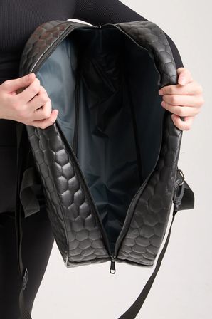 Bavul Valiz Seyahat Cantasi Siyah Kabin Boy Kapitone Suni Deri Cantasi GALB Leather