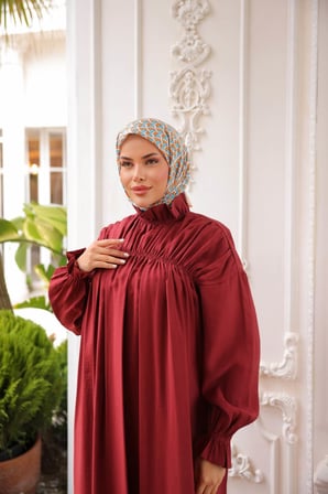 ELBİSE - BORDO