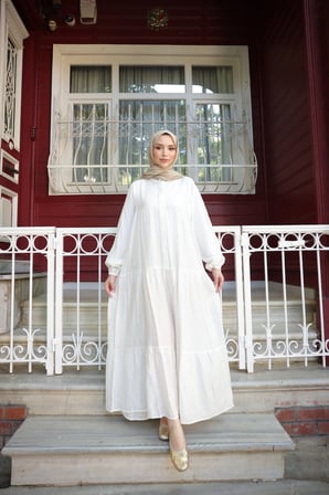 ELBİSE - EKRU
