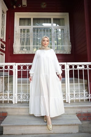 ELBİSE - EKRU