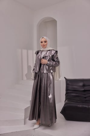 ELBİSE CEKET - FÜME