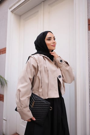 BOMBER CEKET - BEJ