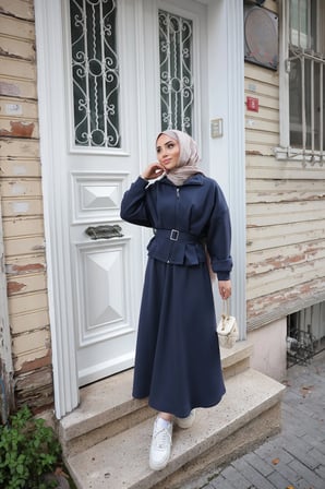 İKİLİ TAKIM - LACİVERT