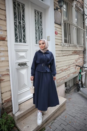 İKİLİ TAKIM - LACİVERT