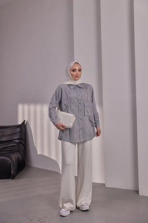 GÖMLEK - LACİVERT