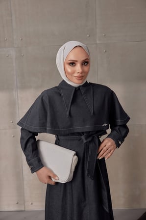 KOT ELBİSE - LACİVERT