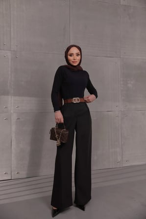 PANTOLON - SİYAH