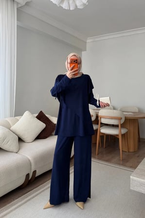 İKİLİ TAKIM - LACİVERT