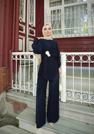 İKİLİ TAKIM - LACİVERT