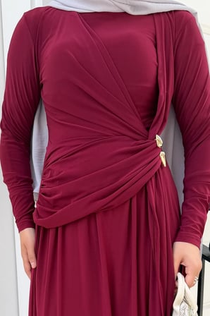 ELBİSE - BORDO