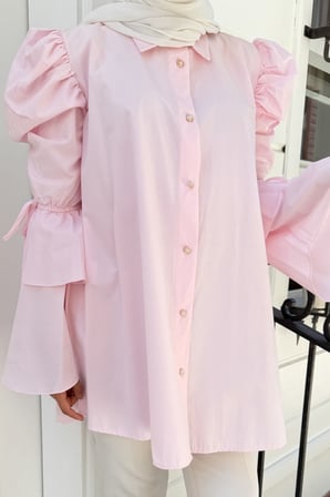 GÖMLEK - PEMBE