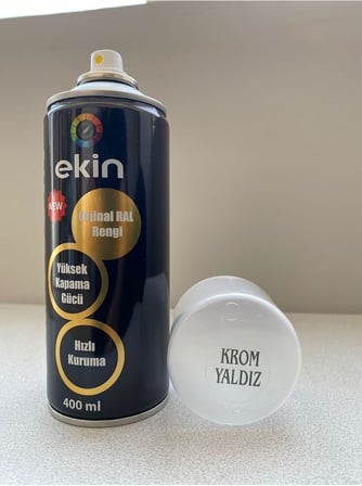 400 Ml Krom Yaldız Sprey Boya