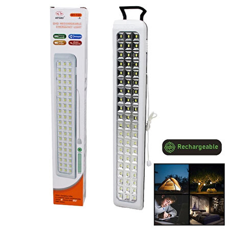 60 SMD LED ŞARJLI IŞILDAK FENER - EMERGENCY LIGHT (4172)