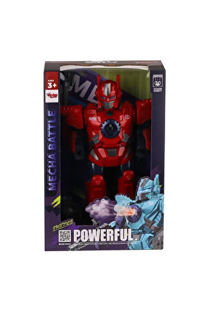 Nessiworld DF-6052 Işıklı ve Müzikli Buhar atan Robot -Vardem Oyuncak