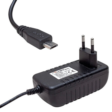 12 VOLT 2 AMPER MICRO USB TABLET PC ADAPTÖRÜ (4172)