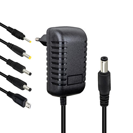 5 VOLT - 2 AMPER TABLET PC ADAPTÖRÜ ÇOK UÇLU SLX-52A (4172)