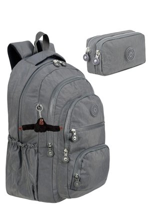 Okul Cantasi Gri GALB Leather