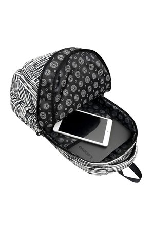 Okul Cantasi Zebra Desenli GALB Leather
