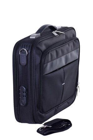 Notebook Canta ve Kiliflari Lux Kasali Siyah Evrak Laptop Cantasi Karisik GALB Leather