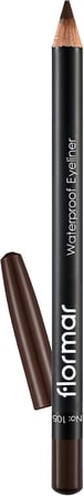 Flormar Suya Dayanıklı Mat Göz Kalemi (KAHVE) - Waterproof Eyeliner - 105 Warm Brown - 8690604109050