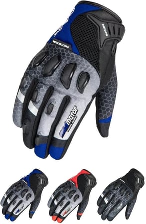 Madmotor Mt-21 Protection Taktik Motosiklet Eldiveni Dokunmatik Kaymaz Korumalı Erkek Eldiveni