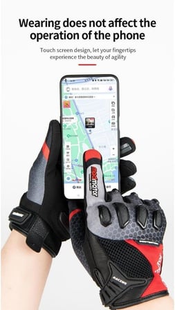 Madmotor Mt-21 Protection Taktik Motosiklet Eldiveni Dokunmatik Kaymaz Korumalı Erkek Eldiveni