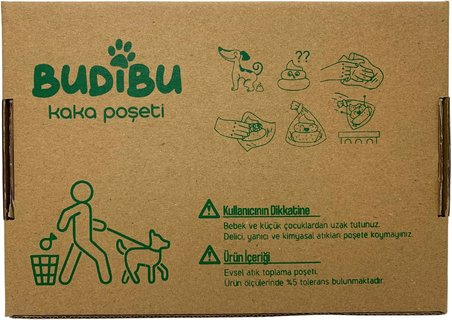 Kedi Köpek Kaka Poşeti Evcil Hayvan Dışkı Kaka Torbası 15 Rulo (225 Poşet) (Siyah)