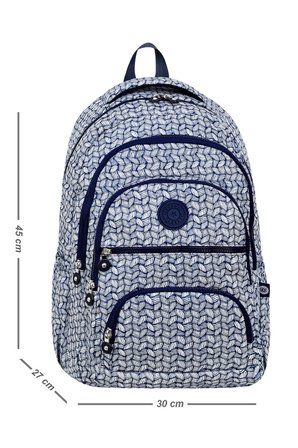 Okul Cantasi Burgu Desenli GALB Leather