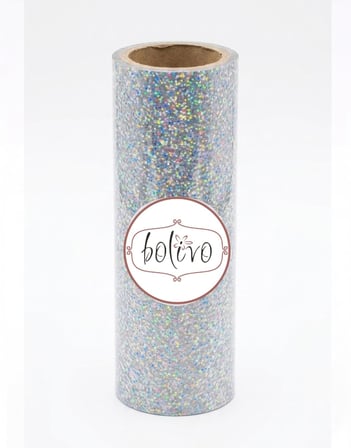 Premium Hobi Varak, El Sanatları, Dekorasyon ve Kendin Yap (DIY) Süsleme Folyosu (Gümüş, 10 cm x 5 mt)
