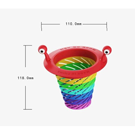 Renkli 6 Kademeli Lavabo Süzgeci TdrTR